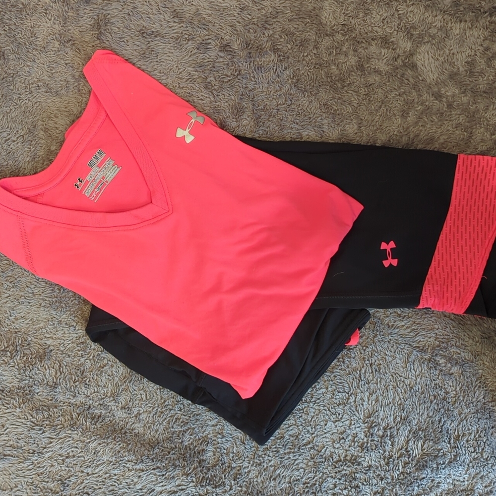 Under Armour Heat Gear Active Wear Set - M